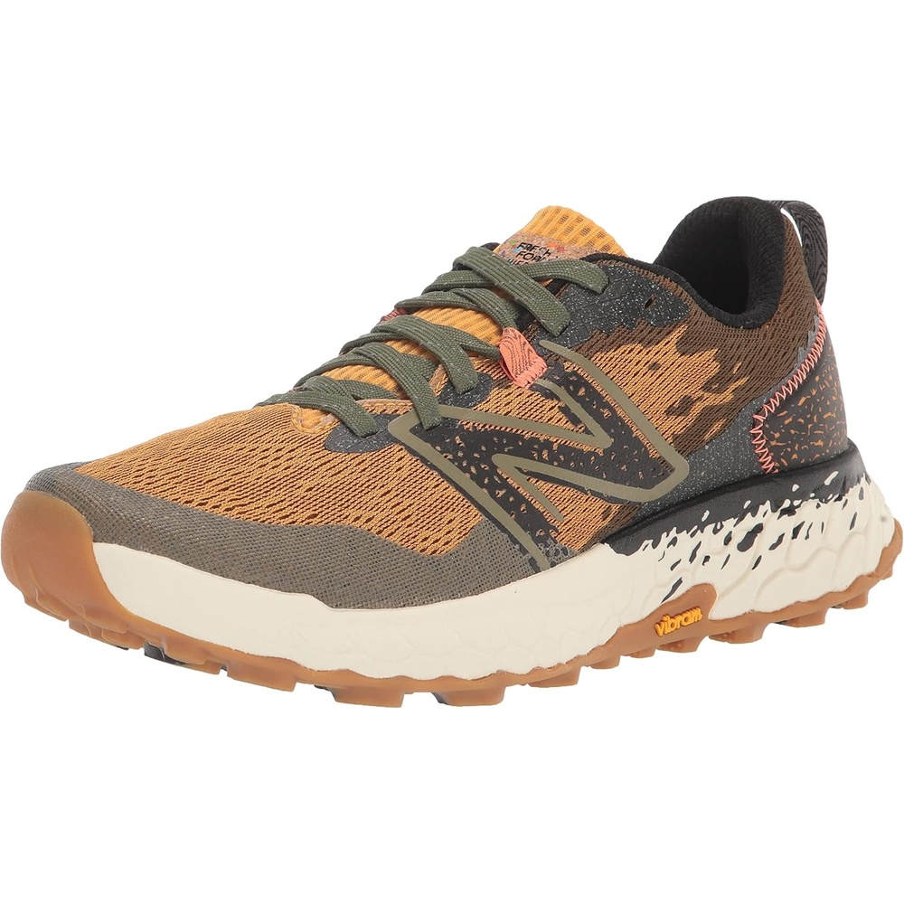 image:imageNew Balance Mens Fresh Foam X Hierro V7 ShoesGolden HourDark CamoBlack