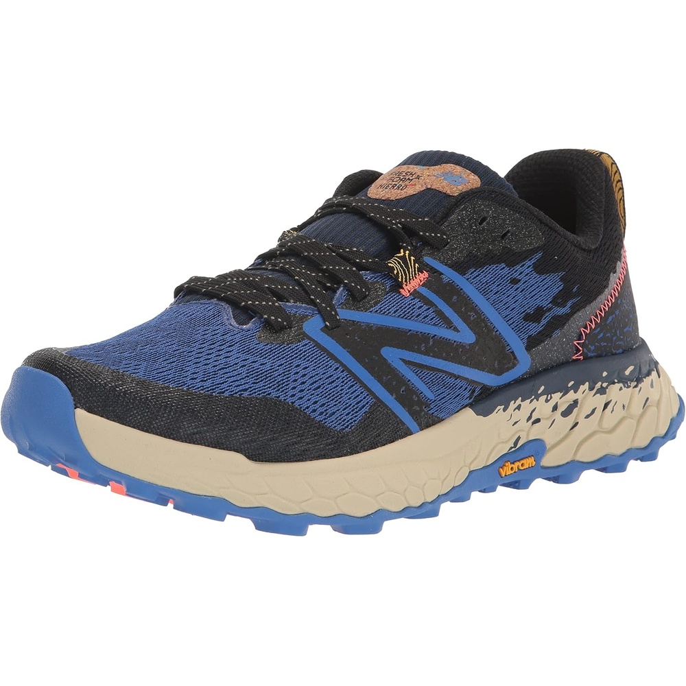 image:imageNew Balance Mens Fresh Foam X Hierro V7 ShoesNb NavyBlackBright Lapis