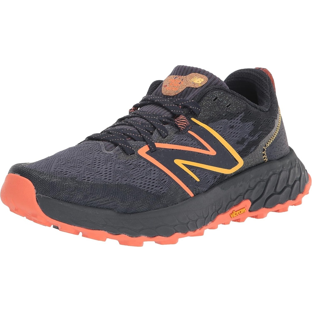image:imageNew Balance Mens Fresh Foam X Hierro V7 ShoesThunderVibrant OrangeVibrant Apricot