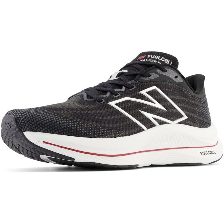 image:imageNew Balance Mens FuelCell Walker Elite V1BlackTeam RedSilver