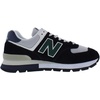 New Balance 574 Unisex Shoes(Midnight Black/Bright White-black)