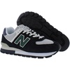 New Balance 574 Unisex Shoes(Midnight Black/Bright White-black)