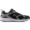 New Balance Men’s 408 V1 Sneakers(Black Cement/Dark Silver Metallic)