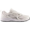 New Balance Men’s 408 V1 Sneakers(White/Silver Metallic/Black)