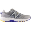New Balance Men’s 410 V8 Trail Running Shoe(Blacktop/Marine Blue/Shadow Grey)