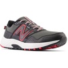 New Balance Men’s 410 V8 Trail Running Shoe(Blacktop/Neo Flame/Shadow Grey)