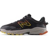 New Balance Men’s Fresh Foam 510 V6 Trail Running Shoes(Black/Shadow Grey/Cayenne)