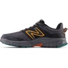 New Balance Men’s Fresh Foam 510 V6 Trail Running Shoes(Magnet/Black/Hot Marigold)