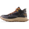New Balance Men’s Fresh Foam X Hierro V1 Mid-Cut Trail Runners | Trail Running Shoes(Black/Magnet/Hot Marigold)
