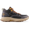 New Balance Men’s Fresh Foam X Hierro V1 Mid-Cut Trail Runners | Trail Running Shoes(Black/Magnet/Hot Marigold)