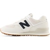 New Balance Womens 574(Off White/Black)