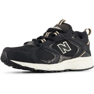 New Balance Men’s 408 V1 Sneakers(Black Cement/Bisque/Flat Taupe)