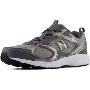 New Balance Men’s 408 V1 Sneakers(Slate Grey/Dark Silver Metallic)