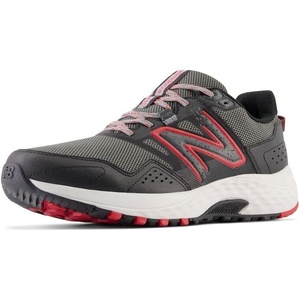 New Balance Men’s 410 V8 Trail Running Shoe(Blacktop/Neo Flame/Shadow Grey)