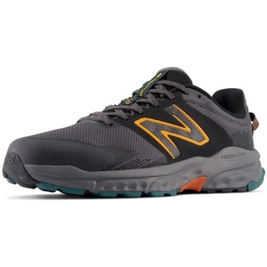 New Balance Men’s Fresh Foam 510 V6 Trail Running Shoes(Magnet/Black/Hot Marigold)