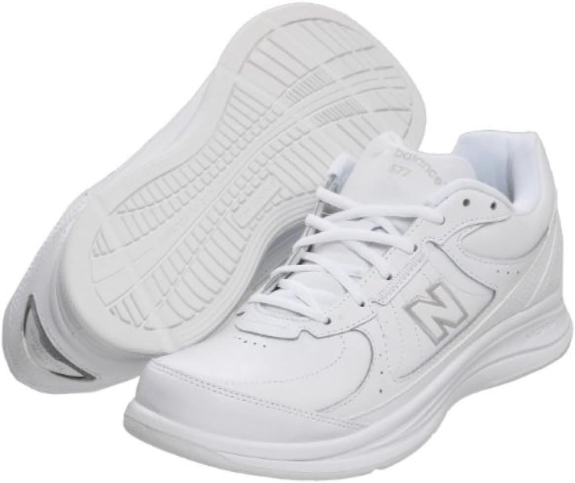 image:imageNew Balance Mens 577 V1 LaceUp ShoeNb WhiteNb White
