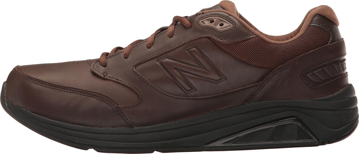image:imageNew Balance Mens 928 V3 LaceUp Walking ShoeBrownBrown