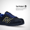 New Balance Men’s Aluminum Toe Evolve(Black/Blue/Yellow)