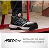 New Balance Men’s Composite Toe Quikshift(Black/Blue/Red)
