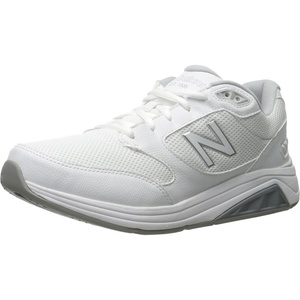 New Balance Men’s 928 V3 Lace-Up Walking Shoe(White Mesh)