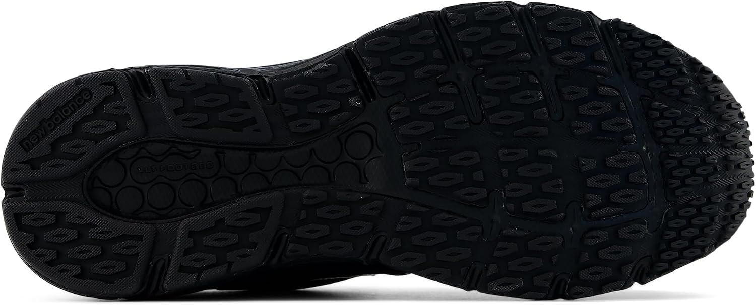 image:imageNew Balance Kids 408 Lace Sneaker Big KidBlackSilver Metallic