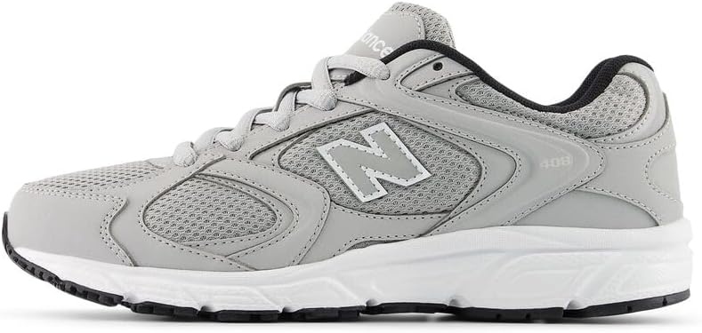 image:imageNew Balance Kids 408 V1 LaceupRaincloudSilver Metallic