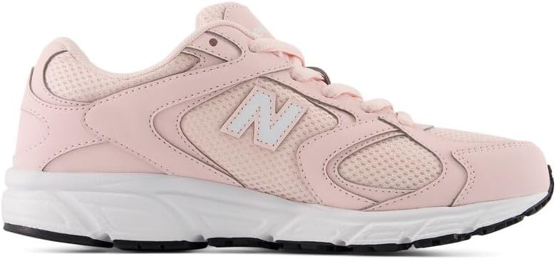 image:imageNew Balance Kids 408 V1 LaceupShell PinkNb 103 White