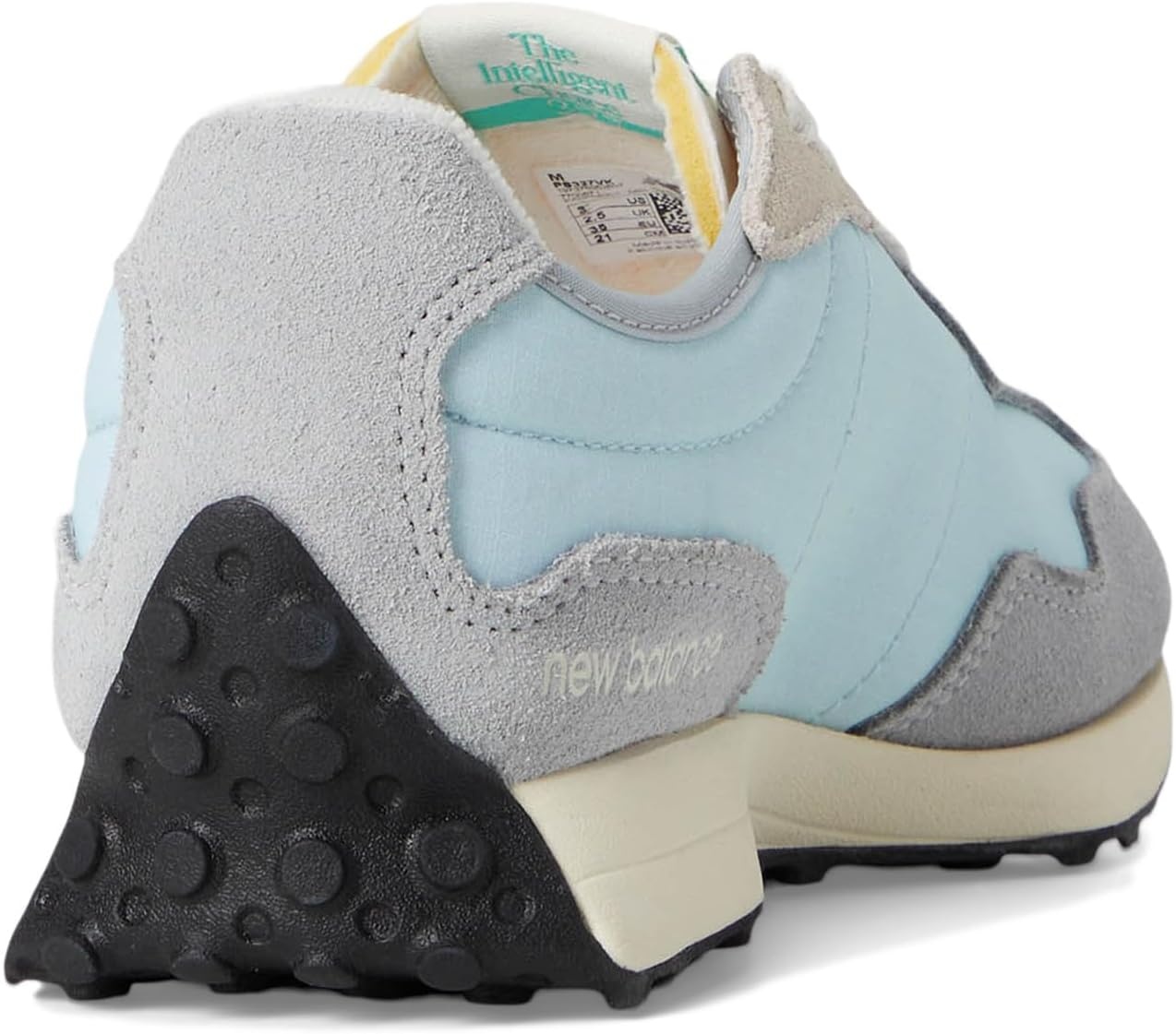 image:imageNew Balance Kids 574 Newb V2 Familiar Ground Hook and Loop SneakerAluminum GreyCyber Jade