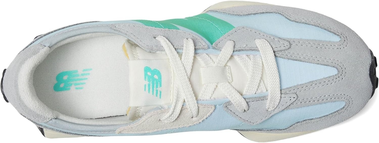 image:imageNew Balance Kids 574 Newb V2 Familiar Ground Hook and Loop SneakerAluminum GreyCyber Jade