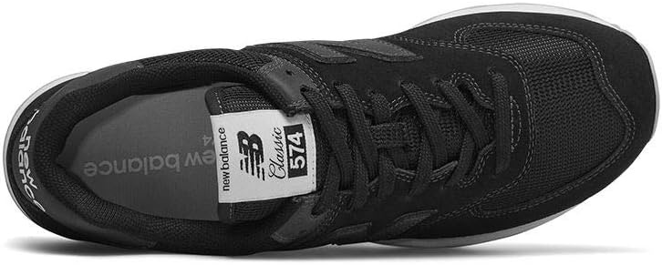 image:imageNew Balance Kids 574 Newb V2 Familiar Ground Hook and Loop SneakerBlack Black Black Eta