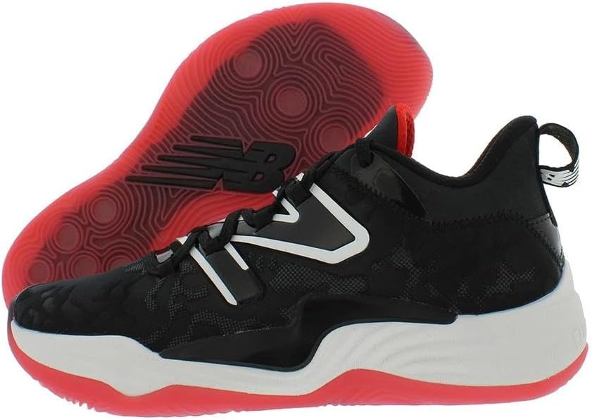 image:imageNew Balance Kids 574 Newb V2 Familiar Ground Hook and Loop SneakerBlackRed