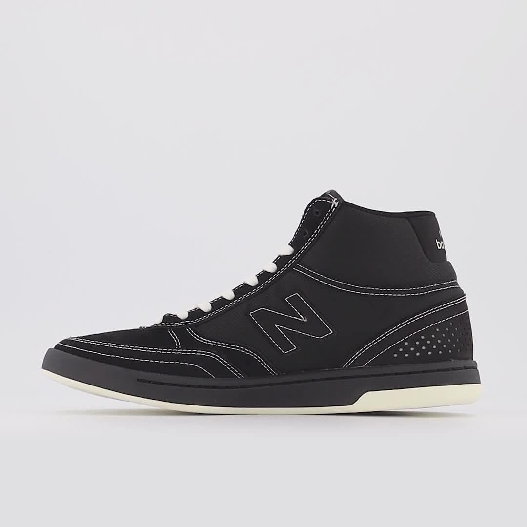 image:imageNew Balance Kids 574 Newb V2 Familiar Ground Hook and Loop SneakerBlackWhite
