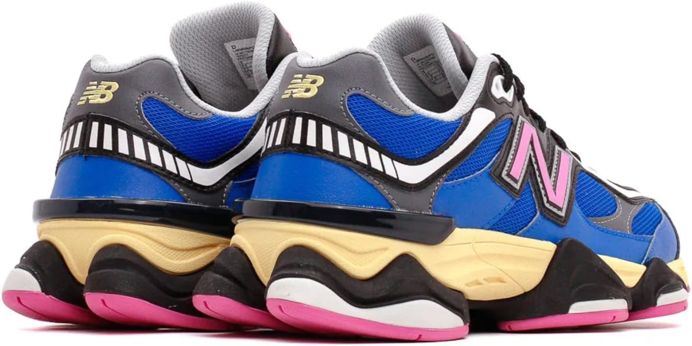 image:imageNew Balance Kids 574 Newb V2 Familiar Ground Hook and Loop SneakerBluePinkYellow