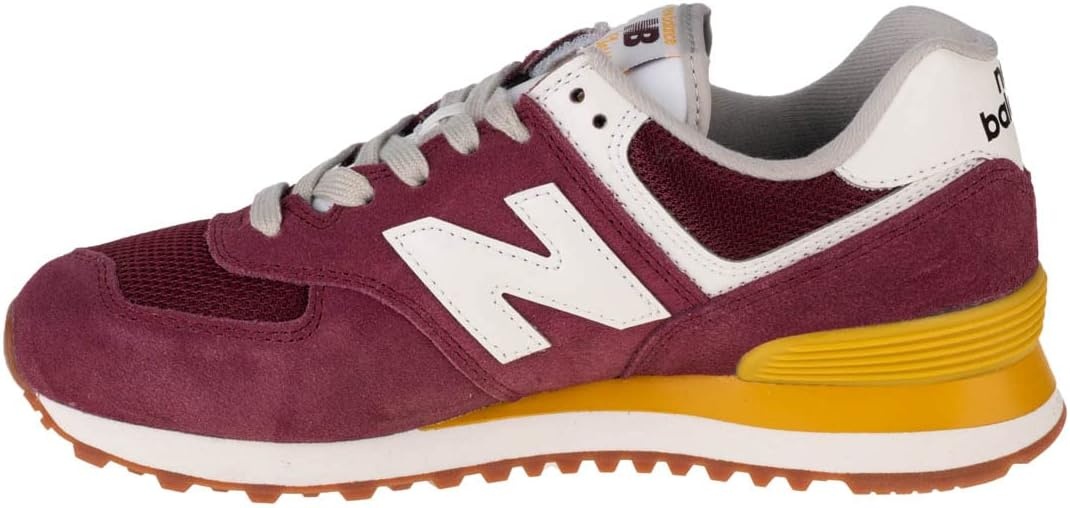 image:imageNew Balance Kids 574 Newb V2 Familiar Ground Hook and Loop SneakerBurgundy
