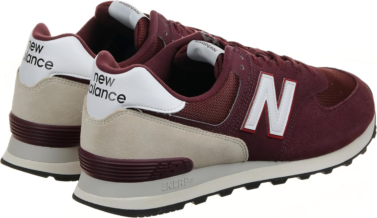image:imageNew Balance Kids 574 Newb V2 Familiar Ground Hook and Loop SneakerBurgundy 512