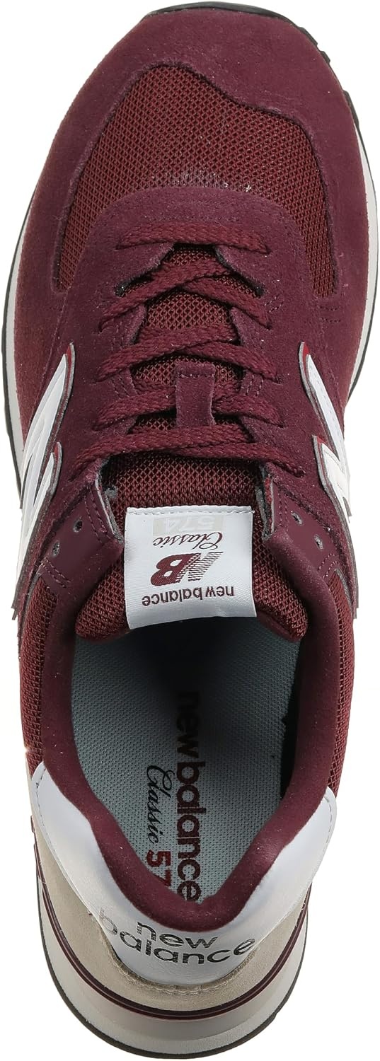 image:imageNew Balance Kids 574 Newb V2 Familiar Ground Hook and Loop SneakerBurgundy 512