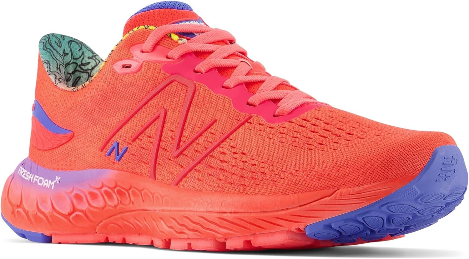 image:imageNew Balance Kids 574 Newb V2 Familiar Ground Hook and Loop SneakerElectric RedBright Lapis