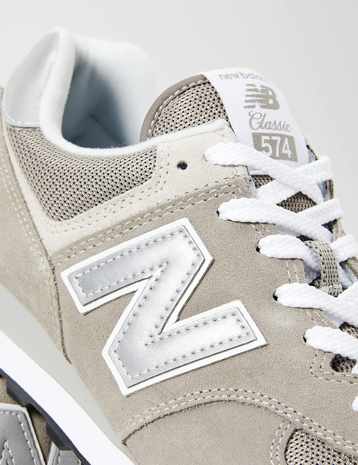 image:imageNew Balance Kids 574 Newb V2 Familiar Ground Hook and Loop SneakerGreyGrey