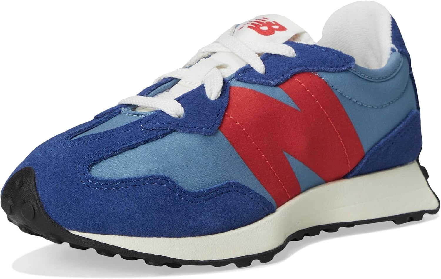 image:imageNew Balance Kids 574 Newb V2 Familiar Ground Hook and Loop SneakerInkwellTrue Red