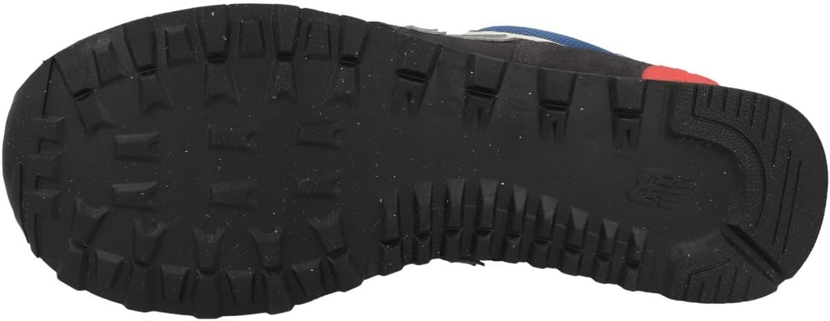 image:imageNew Balance Kids 574 Newb V2 Familiar Ground Hook and Loop SneakerPhantomBlue AgateBlast Red
