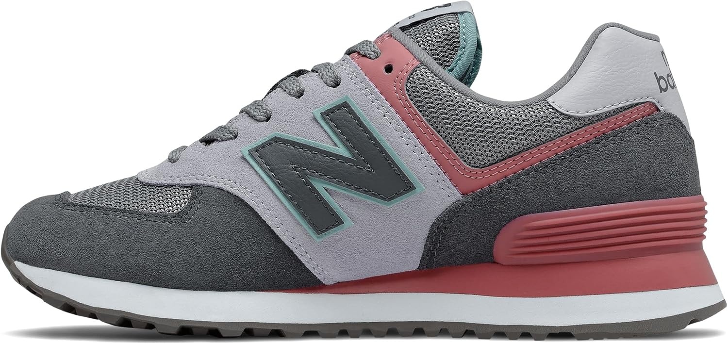 image:imageNew Balance Kids 574 Newb V2 Familiar Ground Hook and Loop SneakerPurple Thistle Lbt