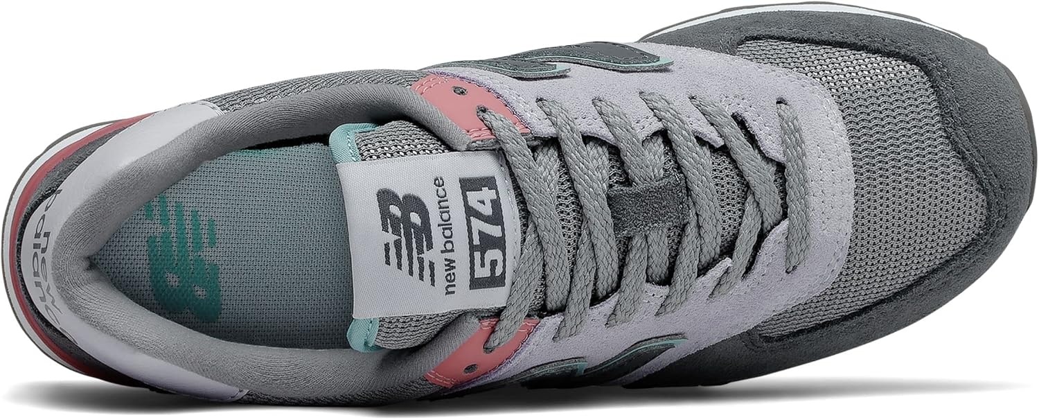 image:imageNew Balance Kids 574 Newb V2 Familiar Ground Hook and Loop SneakerPurple Thistle Lbt