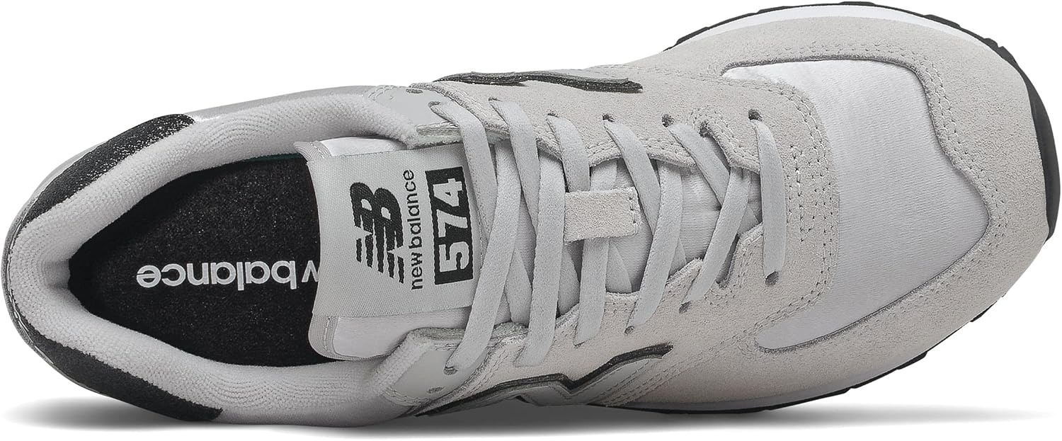 image:imageNew Balance Kids 574 Newb V2 Familiar Ground Hook and Loop SneakerRain Cloud