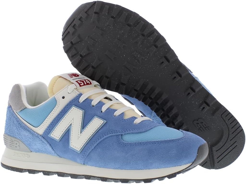 image:imageNew Balance Kids 574 Newb V2 Familiar Ground Hook and Loop SneakerSea BlueSky BlueRoyal Blue