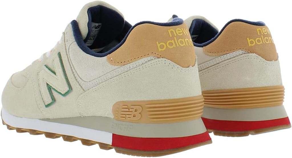 image:imageNew Balance Kids 574 Newb V2 Familiar Ground Hook and Loop SneakerTaupe Caramel