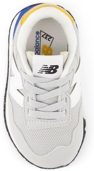 image:imageNew Balance Kids Kids 237 Bungee Lace SneakerBrighton GreyBlue Agate