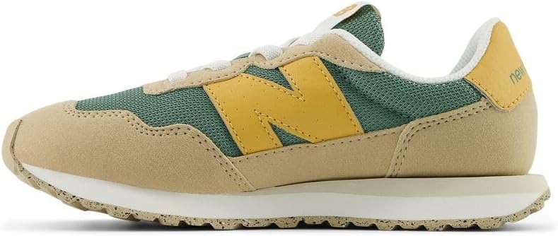 image:imageNew Balance Kids Kids 237 Bungee Lace SneakerDark JuniperDried Apricot