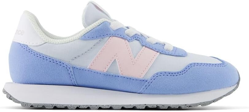 image:imageNew Balance Kids Kids 237 Bungee Lace SneakerIce BlueRose Sugar