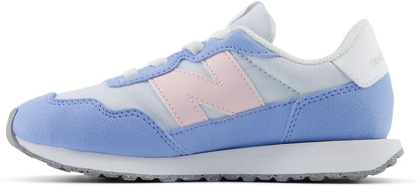 image:imageNew Balance Kids Kids 237 Bungee Lace SneakerIce BlueRose Sugar