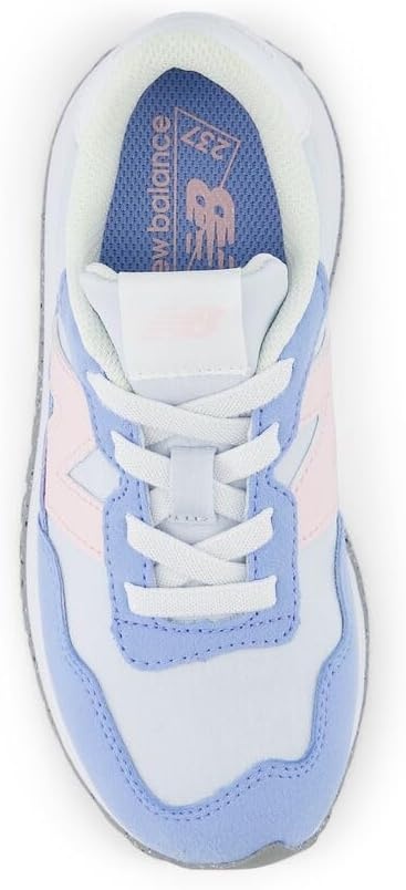 image:imageNew Balance Kids Kids 237 Bungee Lace SneakerIce BlueRose Sugar